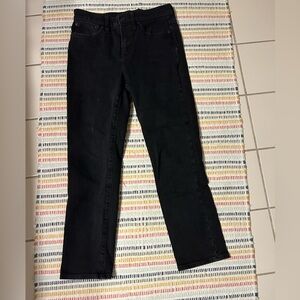 J Crew Womens 26 Black Essential Straight Leg Jeans